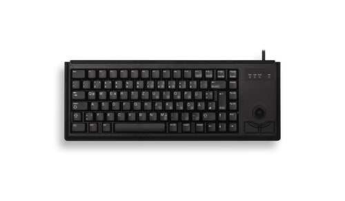 CHERRY G84-4400 – Tastatur, kabelgebunden (USB-A), mechanisch, mit Trackball, schwarz