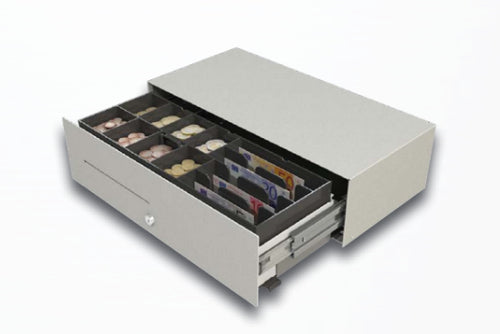 apg Solutions MICRO-0193 – Kassenschublade, 453 × 130 mm, Weiss