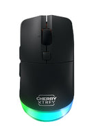 CHERRY XTRFY M50 – Gaming-Maus – Kabellos (Bluetooth/2,4 GHz), 12000 DPI, rechts, Schwarz