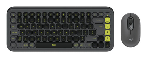 Logitech POP ICON COMBO – Tastatur, US-Layout (EN), Grau
