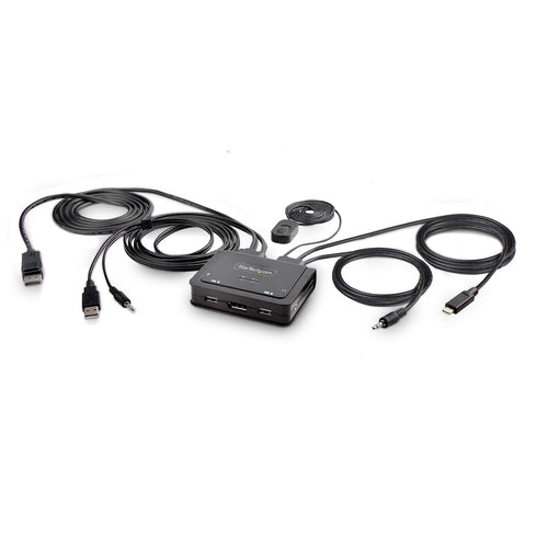 StarTech.com C2-D46-UAC-CBL-KVM – KVM-Switch 2×1