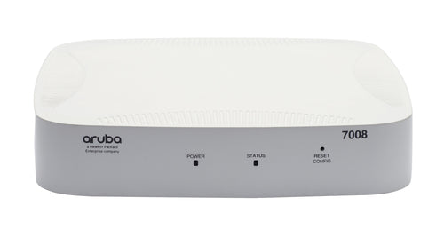 HPE Aruba 7008 – WLAN-Controller, bis 2000 Mbit/s, 16 APs, 8x RJ-45, PoE 100 W
