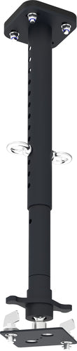 SmartMetals 002.1660 – Beamer Deckenhalterung, H 450–700 cm, 30 kg, 360°, neigbar −20–20°, schwarz
