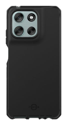 Mobilis Backcover – für Motorola G56, Schwarz, bis 3 m sturzsicher
