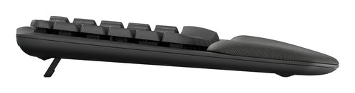 Logitech Wave Keys für Business CENTRAL-419 – Tastatur, kabellos (Bluetooth/2,4 GHz), CH-Layout (DE-CH)