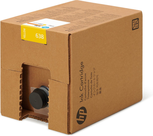 HP Tintenpatrone 638, Gelb, 10'000 ml