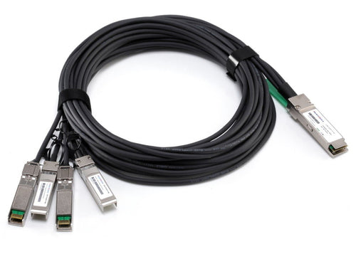 HPE QSFP+ 4× SFP+ DAC-Kabel – 4× 10G, aktiv, 15 m