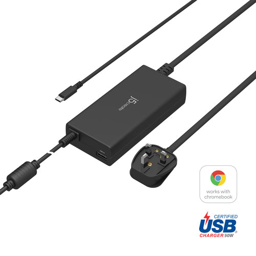 j5create Ladegerät (UK) – 100 W, USB-C, PD