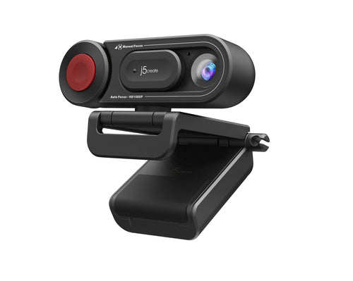 j5create Webcam – HD 720p, Autofokus, Schwarz