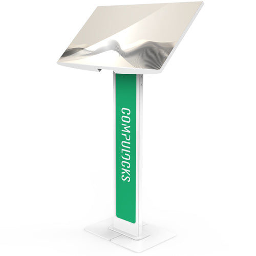 Compulocks Digital-Signage-Stand VESA 75×75/100×100 – neigbar, weiss – 140WLBPW