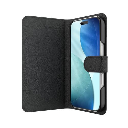 ZAGG Folio – für Apple iPhone 17, mit Ständer, mit Kartenfach, PU, schwarz