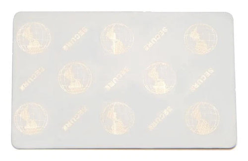 Zebra Selbstlaminierfolien – Hologramm, selbstklebend