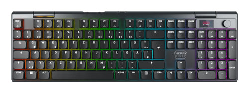 CHERRY XTRFY MX 10.1 – Gaming-Tastatur – mechanisch, RGB – Bluetooth & 2,4 GHz (Nano-Empfänger) – QWERTZ (DE)