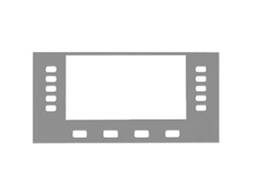 Cisco CP-8800-S-BEZEL – Zubehör für Cisco IP Phone 8800 Serie, silber