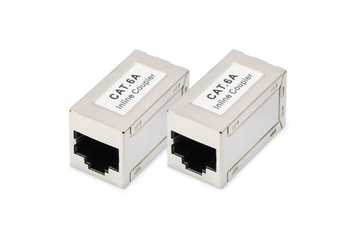 Digitus RJ-45 (Buchse) auf RJ-45 (Buchse) Adapter, CAT 6A, voll abgeschirmt