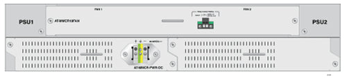 Allied Telesis AT-MMCR-PWR-DC-80 Netzteil – für MMCR18 – grau