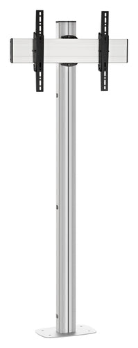 Vogel's FM 1544S – Monitorhalterung, Standfuss, VESA 400 × 400 mm, Silber