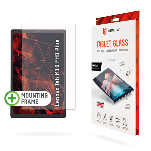 Displex Panzerglas für Lenovo Tab M10 FHD Plus 10,3" – 9H, Anti-Fingerprint