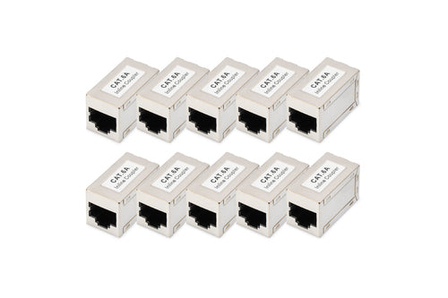 Digitus RJ-45 (Buchse) auf RJ-45 (Buchse) Adapter, Cat6e (Klasse D), voll geschirmt