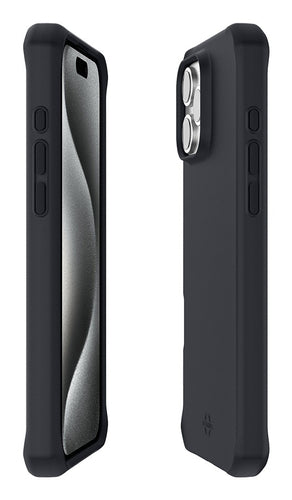Mobilis Backcover SPECTRUM_R – für Apple iPhone 16 Pro Max – schwarz matt