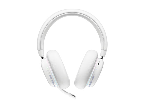 Logitech G G735 Gaming-Headset – Over-Ear, Stereo, Kabel + BT, mit USB-A-Dongle, Weiss