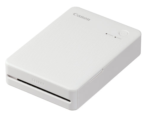 Canon SELPHY QX20 Mini-Fotodrucker – 7,2×8,5 cm, Thermosublimation, WLAN, USB-C, Akku, Weiss