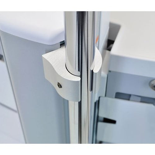 Ergotron SV IV – Klemm-Set für Stangenmontage, Tragkraft 11,3 kg, Aluminium