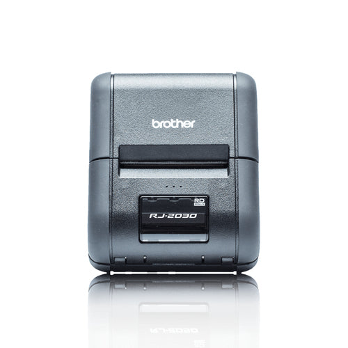 Brother RJ-2030 – Mobiler Handdrucker/Stempel, Thermodirekt, wiederaufladbar, USB, Bluetooth, 203 dpi, 152 mm/s