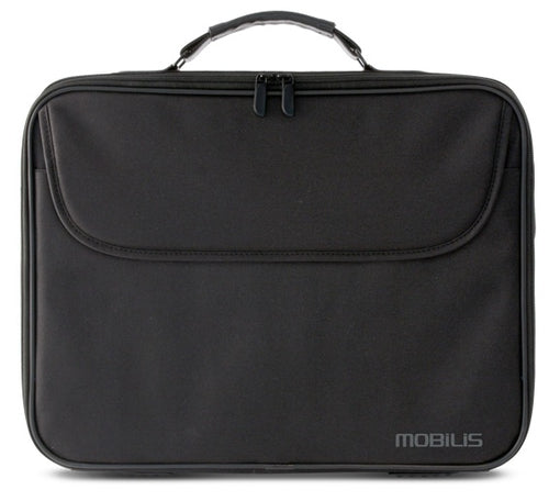 Mobilis Notebook-Tasche bis 14" – staub- und kratzresistent – Schwarz