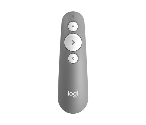Logitech R500 Fernbedienung – für diverse Geräte – Laser – Grau