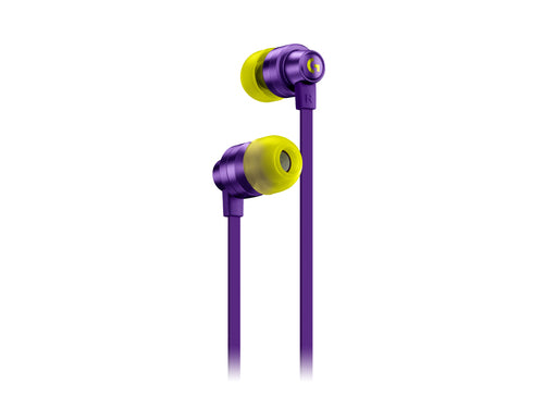 Logitech G G333 Gaming-Headset – In-Ear, Stereo, Kabelgebunden, 3,5 mm Klinke, Violett