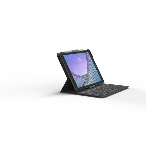 ZAGG Messenger Folio 2 – Tastatur, CH-Layout (DE-CH) – für iPad 10,2" (Gen 7–9) & 10,5" (2020)