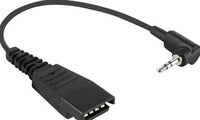 Jabra QD-Kabel – Headset-Kabel, 3,5 mm, für BlackBerry und iPhone