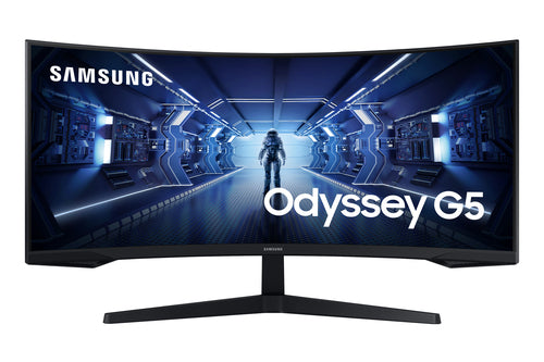 Samsung C34G55TWWP – Monitor, 34", LCD, Schwarz