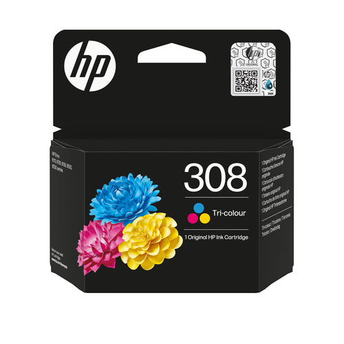 HP Tintenpatrone 308, dreifarbig, original