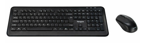 Targus Tastatur, kabellos (2,4 GHz), UK-Layout (EN), Fullsize (mit Ziffernblock)