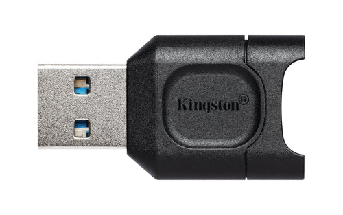 Kingston Technology Kingston – USB-Kartenleser USB-A – microSD – USB 3.2 Gen 1 (5 Gbit/s) – Schwarz – für Windows, Mac und mehr