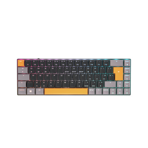 CHERRY MX-LP 2.1 Compact – Tastatur, kabellos (Bluetooth 2.1), UK-Layout (EN), mechanisch (Cherry MX-LP)