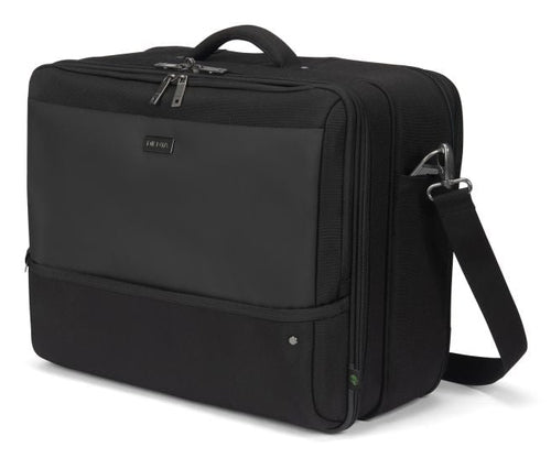 DICOTA Notebook-Tasche bis 17,3" – Trolley-Band, Schultergurt – Schwarz