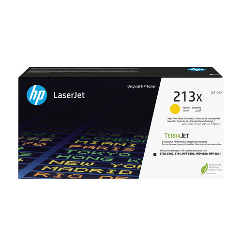 HP Toner 213X – Gelb, 6000 Seiten
