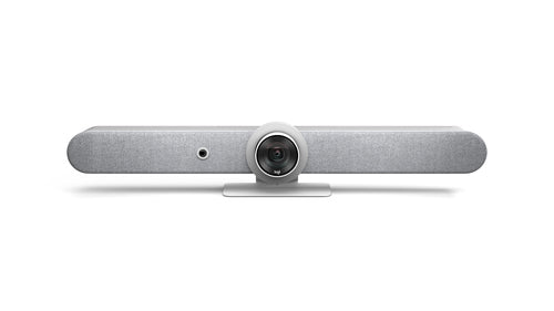 Logitech Rally Bar – Videobar – 4K, 5× optischer Zoom, Sichtfeld 90°, HDMI x3, WLAN, LAN (RJ45)