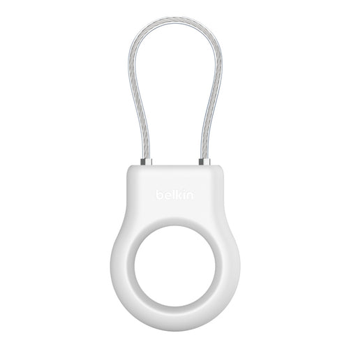Belkin Hülle – für Apple AirTag, mit Drahtschlaufe, Weiss