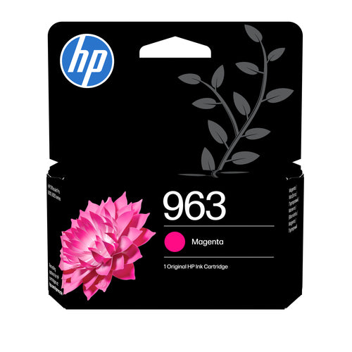 HP 963 Magenta Tintenpatrone (Original) – 700 Seiten – für HP OfficeJet Pro 9010/9012/9014 …