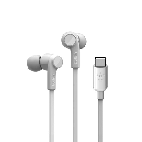 Belkin Rockstar – In-Ear Kopfhörer – USB-C – Weiss
