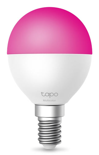 TP-Link Smart-Leuchtmittel Tapo L430P – E14, P45, 470 lm, 4,8 W, RGB, 2500–6500 K, dimmbar, WiFi/BT