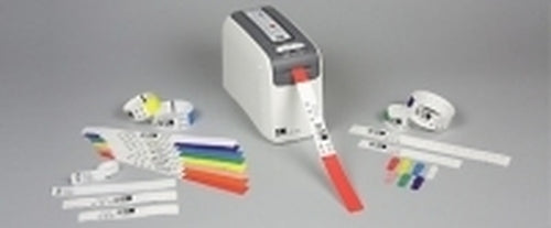 Zebra Armbandetiketten Z-Band Direct, 25 mm × 279 mm, grün, 200 Stück (6 Sätze)