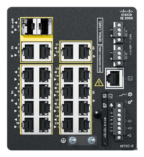 Cisco IE3105 – Switch – 18× 1G, 2× 1G Combo