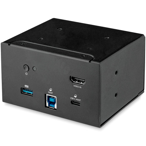 StarTech.com Dockingstation – USB-C/USB-A, 3× HDMI, 4× USB-A, 1× USB-C, 60 W PD, GbE, 3,5 mm Audio