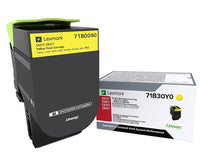 Lexmark Toner – Gelb, 2300 Seiten – für CS317/CX317