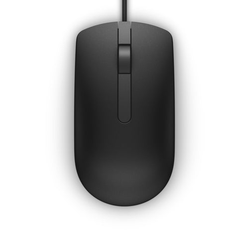 DELL MS116 – Maus – Kabelgebunden (USB‑A), beidhändig, schwarz